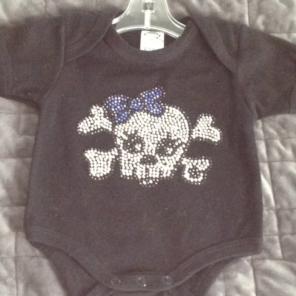 Sugar skull onesie